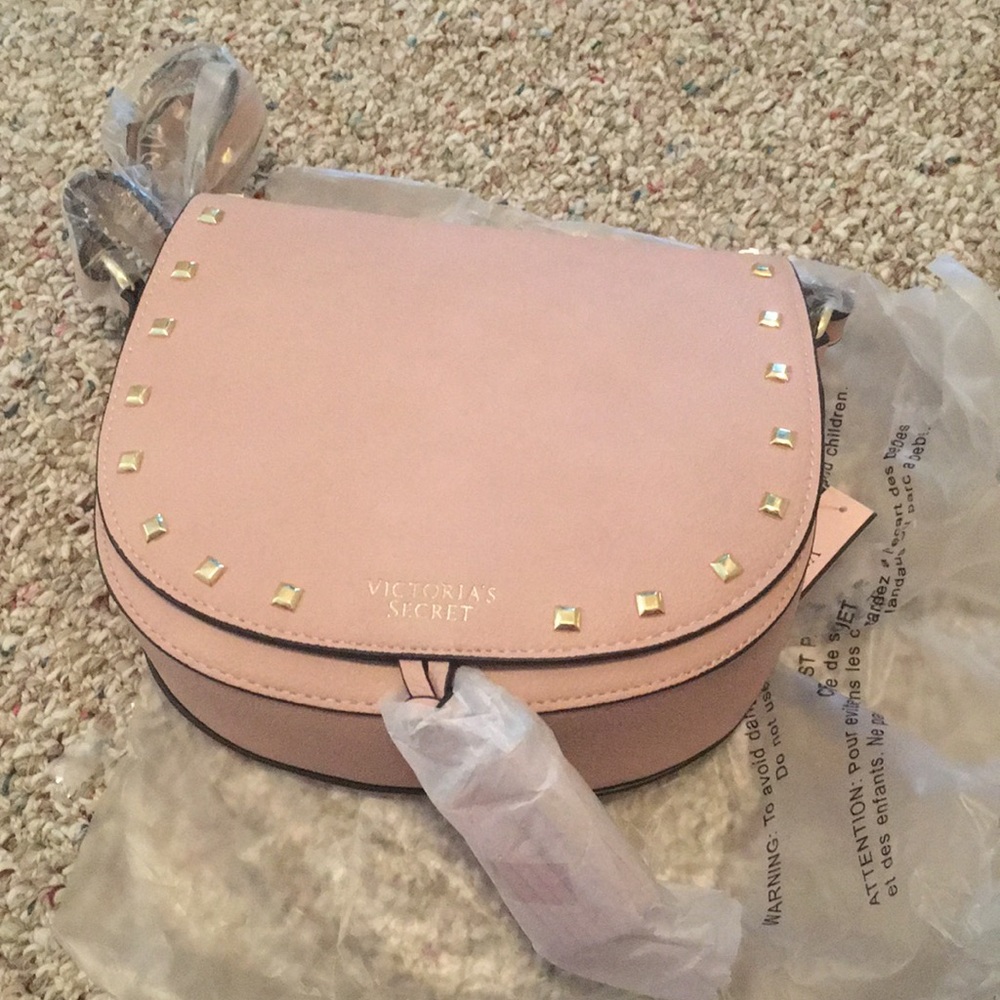 NWT Victoria’s Secret pale pink purse